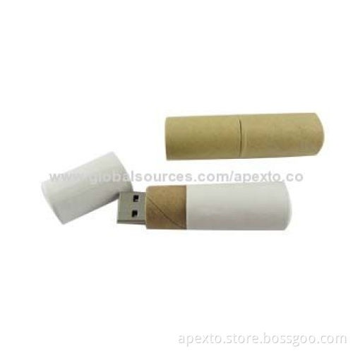 Cylinder USB Flash Drives, 8GB Capacity, Supports Plug-and-play Function, OEM/ODM Orders Accepted